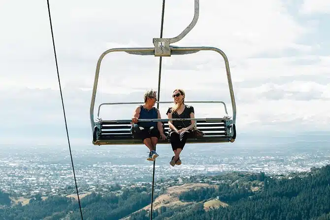Chairlift Sightseeing Pass at the Christchurch Adventure Park